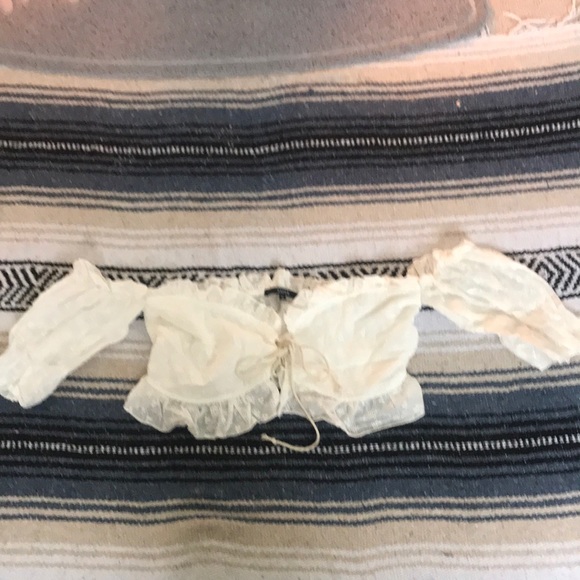 Zaful Peasant Top - Picture 1 of 5